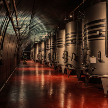 Steel wine tanks